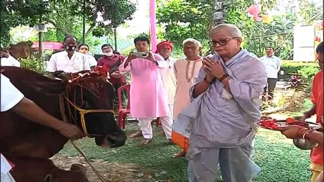 লেক কালীবাড়িতে শুরু হল গোপাষ্টমী পুজো