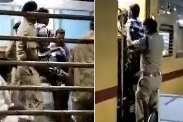 বিশেষভাবে সক্ষম ব্যক্তিকে ট্রেনে উঠিয়ে দিলেন আরপিএফের এসআই, ভাইরাল ভিডিও