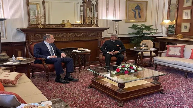 ভারত ও রাশিয়ার দ্বিপাক্ষিক বৈঠক