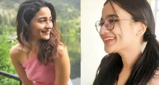 অবিকল আলিয়া! কে এই মহিলা?