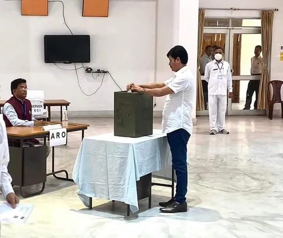 ত্রিপুরায় রাজ্যসভার ভোট গ্রহণ