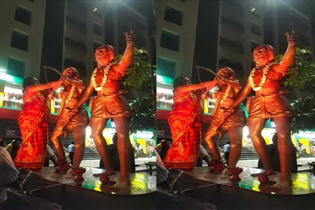 রাজ্যের মন্ত্রী বিরবাহা হাঁসদাকে ঝাড়গ্রামে সংবর্ধনা জানালো আদিবাসী সমাজের মানুষজন