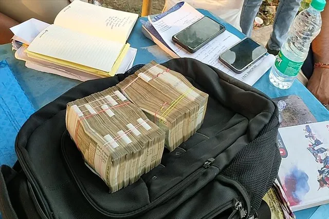 নাকা চেকিংয়ে উদ্ধার ৯ লক্ষ