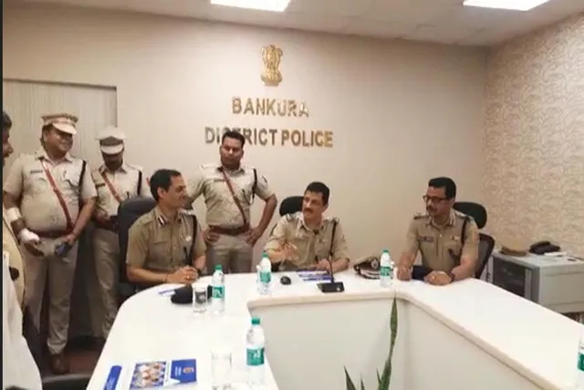 বিষ্ণুপুর থানার নবনির্মিত হলের উদ্বোধন করলেন ডিজি