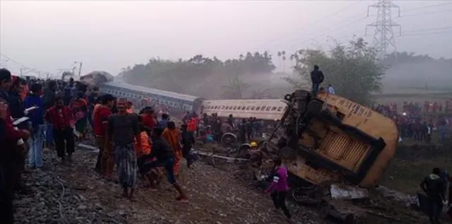 ট্রেন দুর্ঘটনা, ঘটনাস্থলে পৌঁছেছেন আরএম