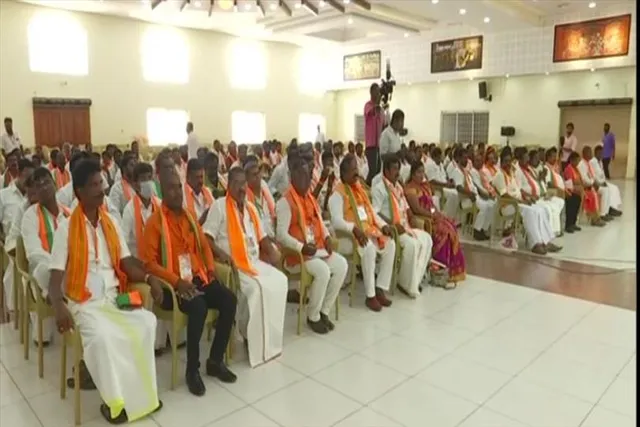 বিজেপির এসসি, ওবিসি মোর্চার সঙ্গে বৈঠক করলেন নাড্ডা