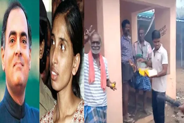 রাজীব গান্ধী হত্যা মামলাঃ  মিষ্টি বিতরণ করলেন নলিনীর সমর্থকরা