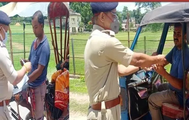 কোভিড রুখতে এগিয়ে ত্রিপুরা পুলিশ