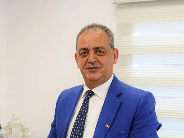 Palestinian Embassy official in India, Abed Elrazeg Abu Jazer,