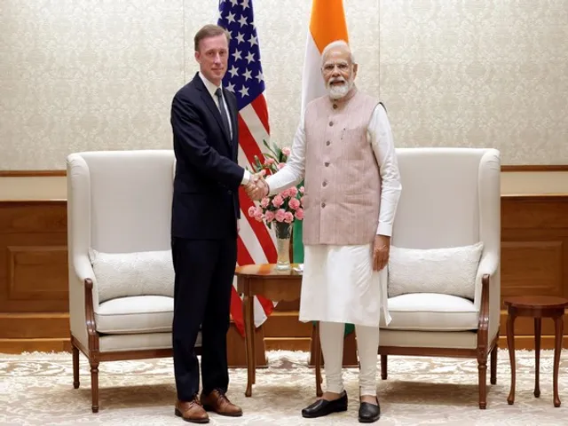 US NSA Jake Sullivan Meets PM Modi