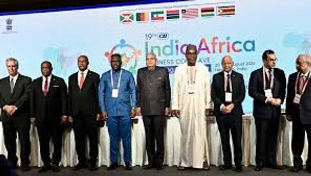 Jagdeep Dhankhar Meets African Counterparts at CII India-Africa Business Conclave