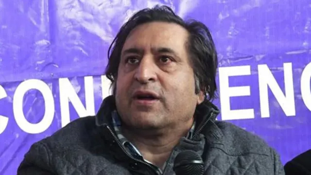 Sajad Lone, President of the People's Conference
