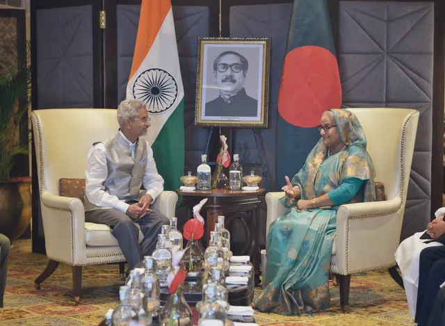 EAM Jaishankar Meets Bangladesh PM Sheikh Hasina