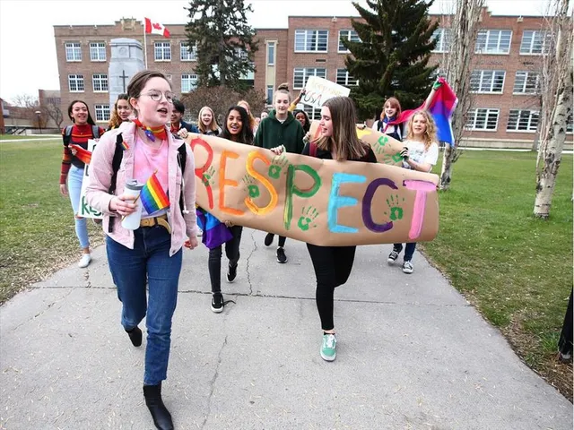 CALGARY HIGH SCHOOL STUDENTS DEMAND BETTER SEXUAL EDUCATION