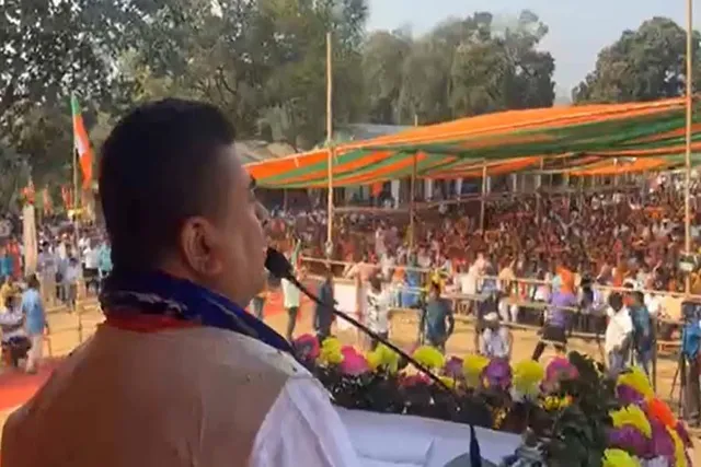 Peace prevails in Tripura under BJP rule: Suvendu Adhikari