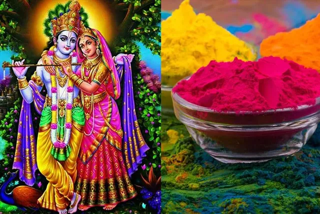 Dol Purnima is theSignificance of playing abir between Radha-Krishna