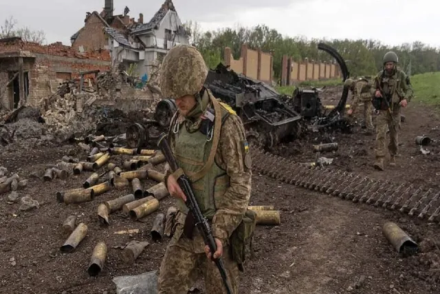 There is widespread tension in several residential areas of Kharkiv