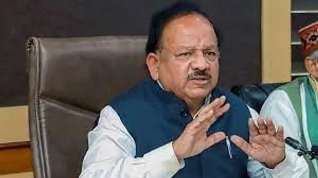 Union health minister Dr Harsh Vardaan resigns