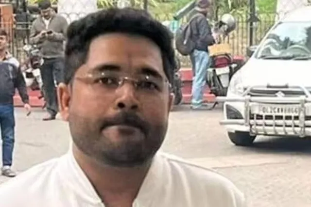 Arrested Kuntal Ghosh is being taken to the CGO complex