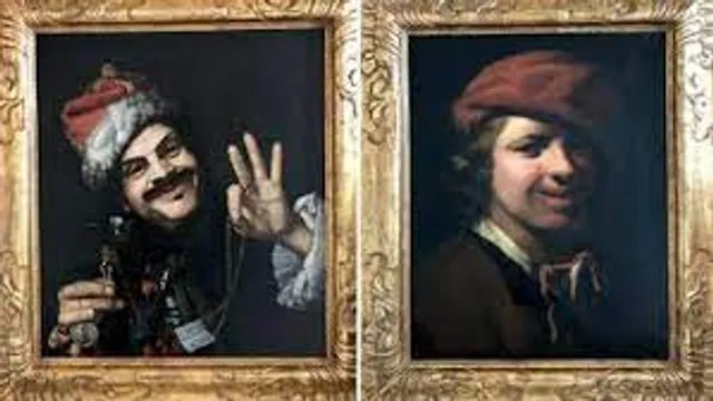 German police began investigations after 17th century paintings were found in the Highway