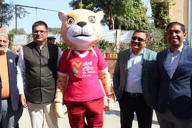 Khelo India Youth Games mascot arrived in Gwalior