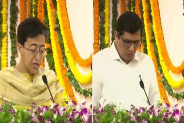 Delhi's new education minister is Atishi, Saurabh Bharadwaj gets health department