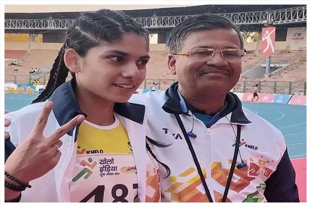Father killed in blast, daughter wins gold medal