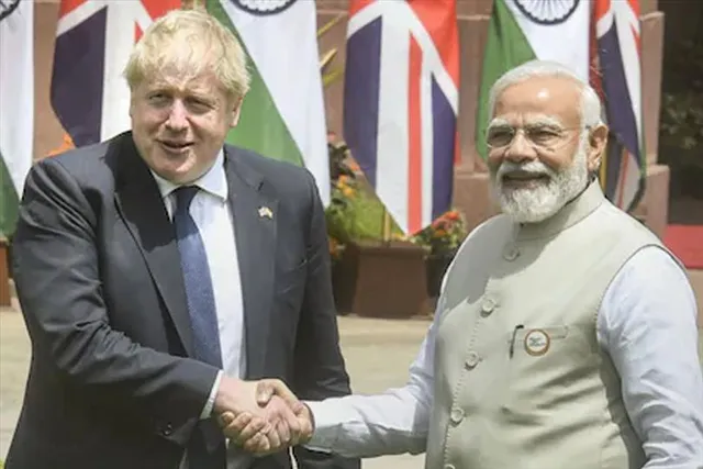 What does India and the United Kingdom say in the joint cyber statement?