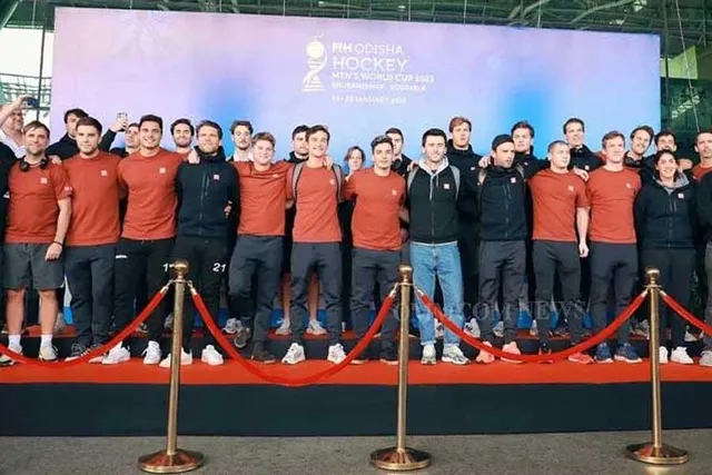 Defending champion Belgium reached Odisha