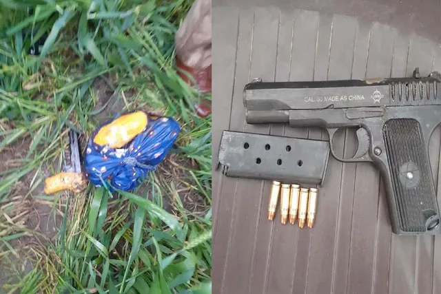 BSF TROOPS THWART ATTEMPTED SMUGGLING OF ARMS & DRUGS BY MEANS OF DRONE IN PUNJAB