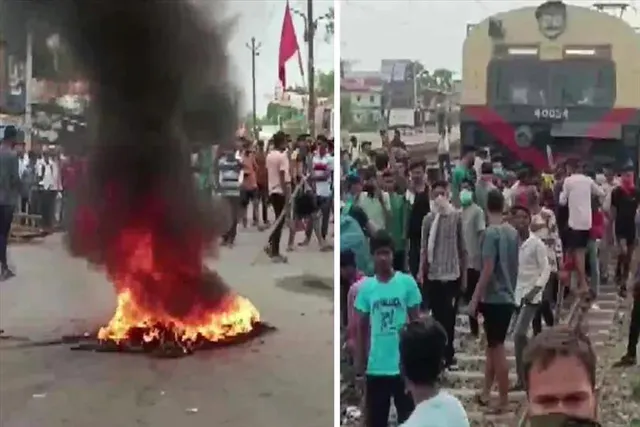 Agnipath: Students protest over on new recruitment scheme
