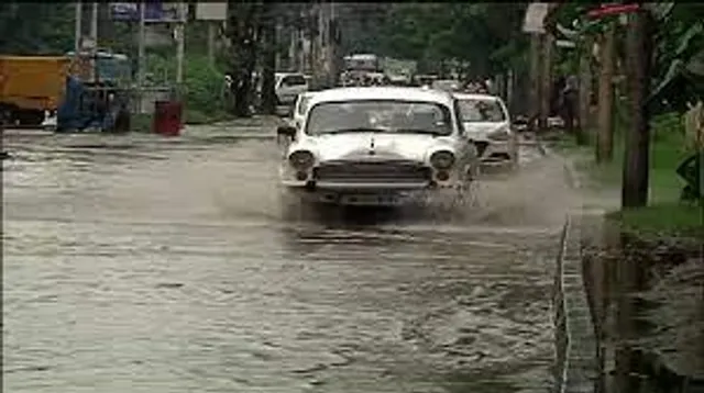 Incessant rain, parts of Kolkata under water