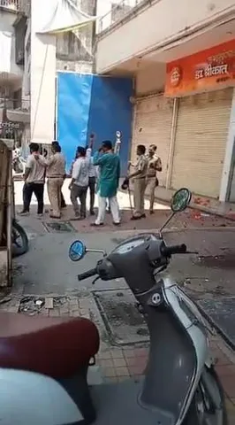 Eknath Shinde's son MLA Shrikant's office vandalised