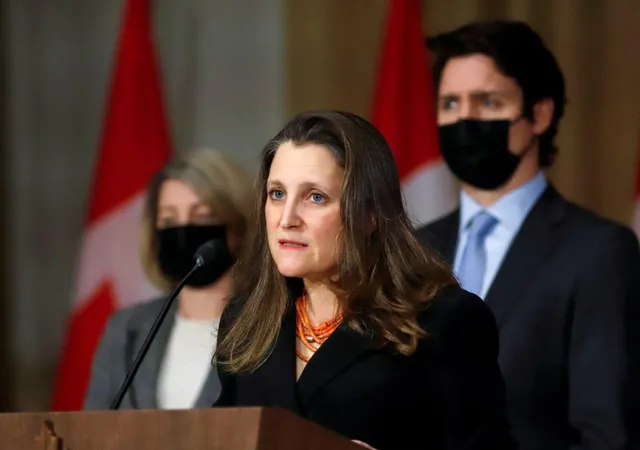 CANADA'S NEW SANCTIONS TARGETING RUSSIA COULD HURT  CANADA'S ECONOMY As Well....Says FREELAND