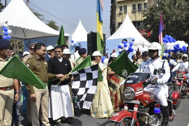 City Commissioner Vineet Kumar Goyal launched the Road Safety Week
