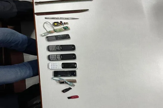 117 mobile phones recovered from jail inmates