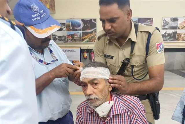 RPF officials saved the life of a passenger