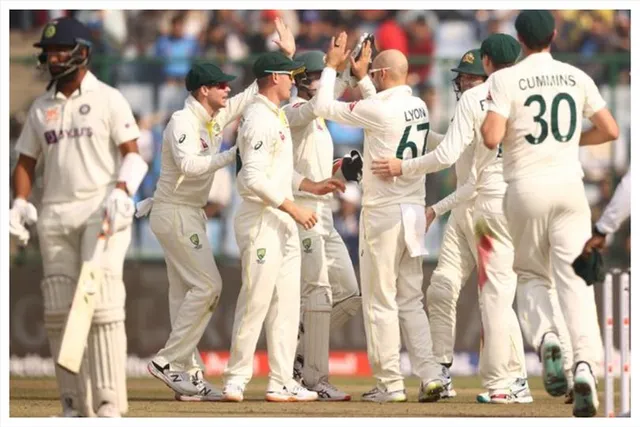India vs Australia: five wicket for Nathan Lyon