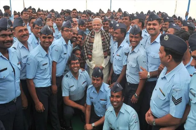 PM Modi's greetings on Air Force Day