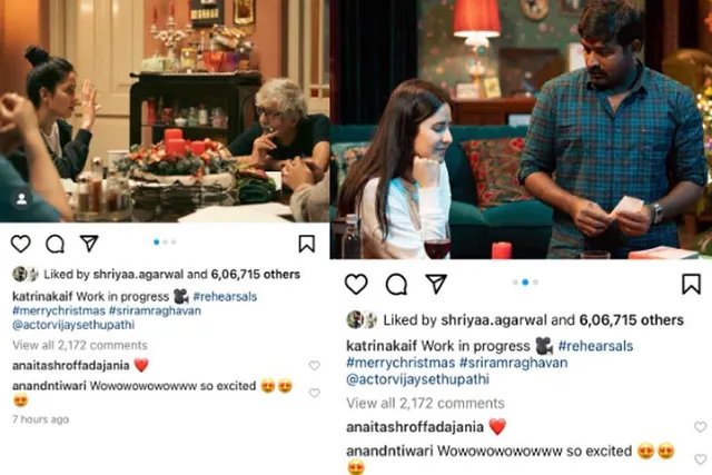 Katrina Kaif shares glimps of rehearsals