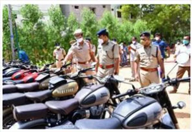 Cops Catch Interstate Bike Thieves