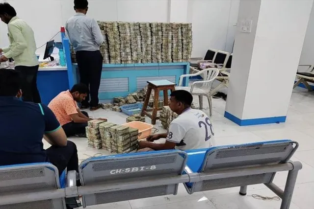 Income Tax seized 56 cr cash from Benami Property