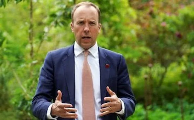 Ruling Tory MP wants resignation of British health secretary on moral grounds