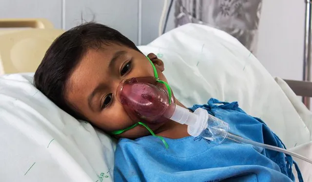 The state said how many beds there are in any hospital for pediatric treatment