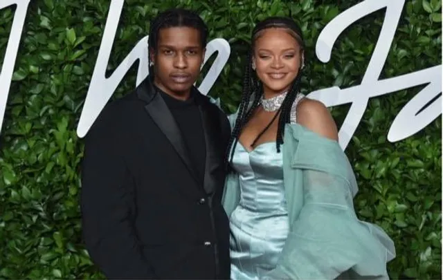 Rihanna spotted at Lollapalooza Paris in a chic sporty ensemble as she supports A$AP Rocky