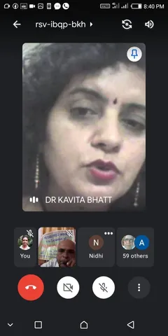 National Webinar on Yoga-the Discipline of Life was Organized