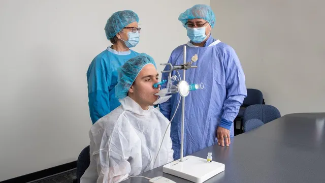 HUMAN TRIALS TO BEGIN ON MADE-IN - CANADA,COVID-19 VACCINE YOU INHALE, NOT INJECT