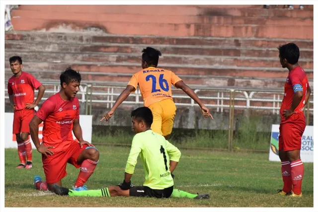 Santosh Trophy 2022-23:  kerala 5-1 mizoram