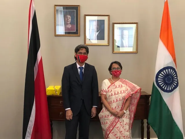 The Republic of India and the Republic of Trinidad and Tabago held the second round of FOC