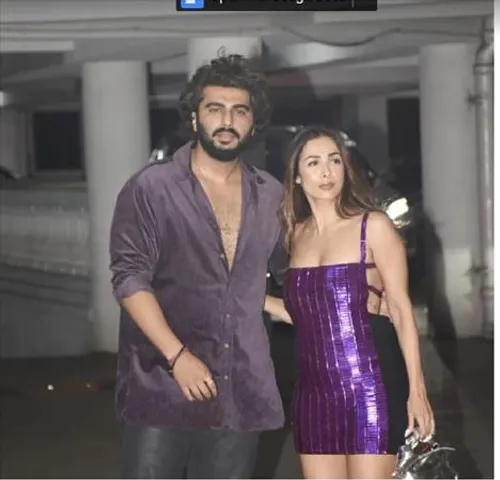 Arjun and Malaika creating couple goals